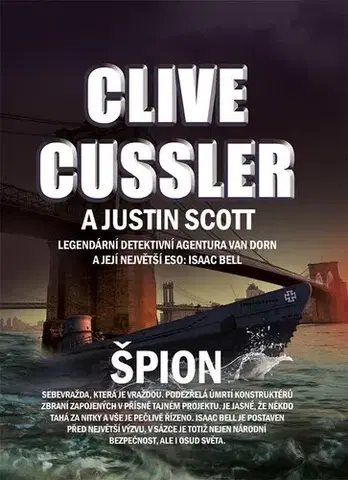 Detektívky, trilery, horory Špion - Clive Cussler,Eva Kadlecová