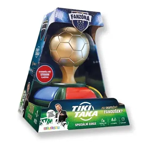 Párty hry FanZóna TIKI-TAKA - futbalový kvíz CZ
