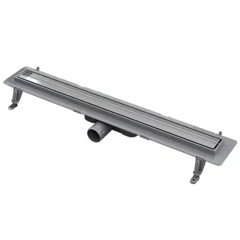 Sprchové kúty Odtokový žľab Reverzibilné Duplex Abs+Inox 500