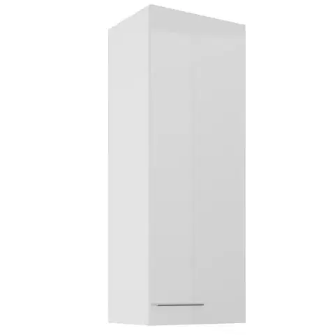 Kuchynské skrinky visiace Skrinka do kuchyne Lara biely 40G-108 1F