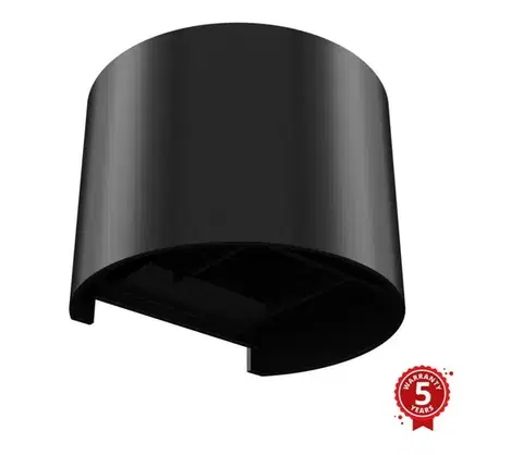 Záhradné lampy APLED - LED Vonkajšie nástenné svietidlo OVAL 2xLED/3W/230V IP65 134-0303