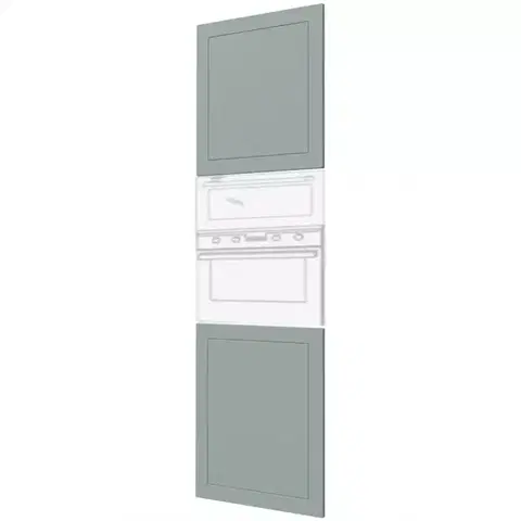 MDF fronty PVC Dvierka Quantum D14RU/2D mint