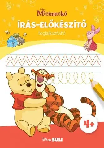 Príprava do školy, pracovné zošity Írás-előkészítő - Disney Suli matricás foglalkoztató