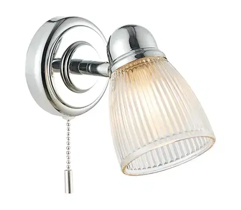Svietidlá Där Lighting Där Lighting CED0738 - Kúpeľňové nástenné svietidlo CEDRIC 1xG9/25W/230V IP44 chróm CED0738