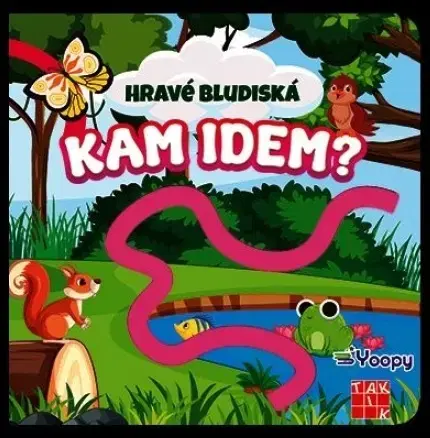 Leporelá, krabičky, puzzle knihy Hravé bludiská - Kam idem?