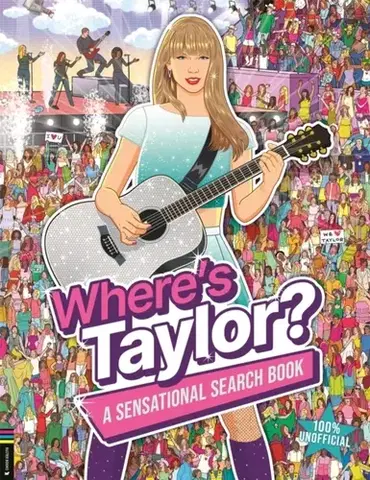 Nalepovačky, vystrihovačky, skladačky Where’s Taylor? - Paul Moran