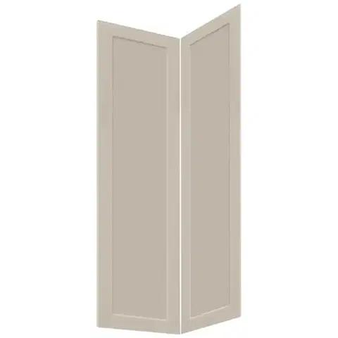 Kuchynské skrinky Čelo skrinky Luxeo F15-G60N2(72) rám kašmír
