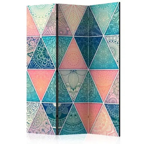 Paravány Paraván Oriental Triangles Dekorhome