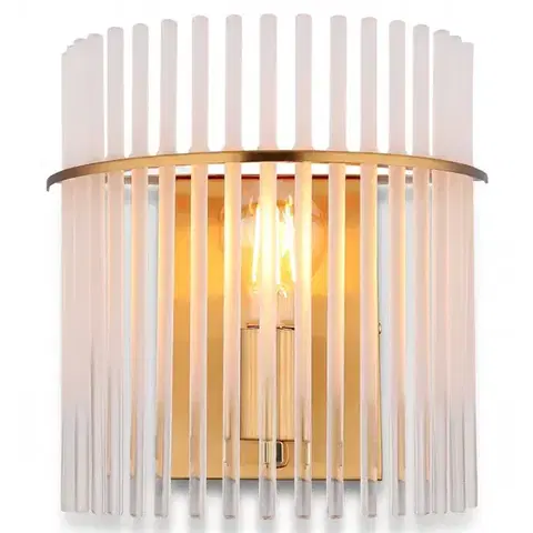Moderné lampy do obývačky Luster 15698WM Gold K1
