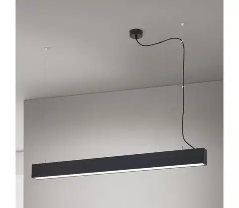 Svietidlá Orion - LED stropné/závesné svietidlo 2v1 PALKKI LED/38W/230V 3000/4000/5000K čierne HL 6-1725 schwarz