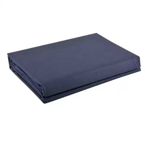 Bytový textil Froté plachta s gumkou 160X200 modrý