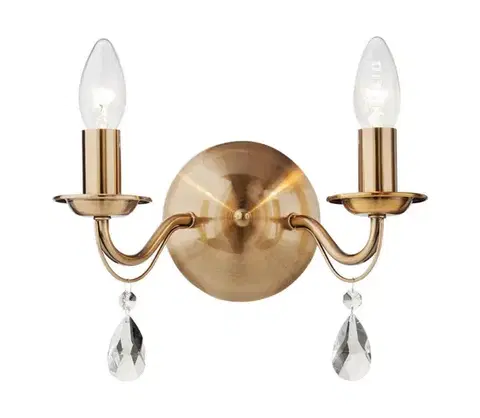 Svietidlá Redo 02-710 - Nástenná lampa FABIOLA 2xE14/28W/230V 02-710