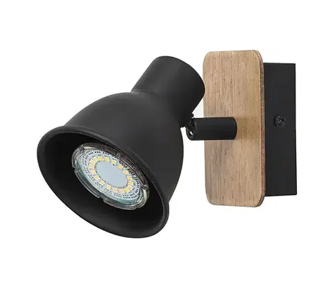 Svietidlá Rabalux 5902 - Nástenné bodové svietidlo MAC 1xGU10/15W/230V