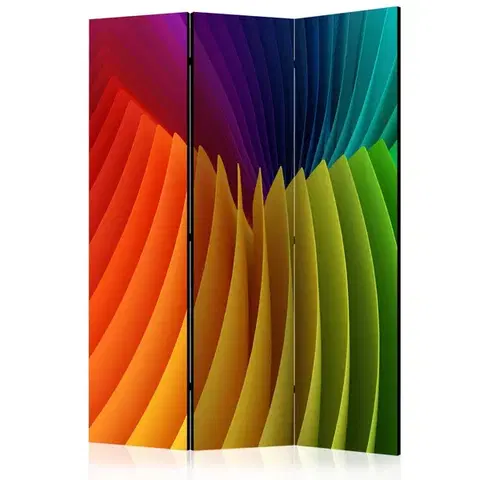 Paravány Paraván Rainbow Wave Dekorhome