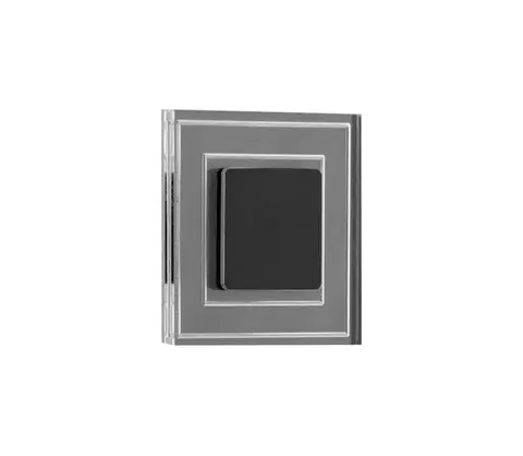 LED osvetlenie LDST KE-01-SC-BZ8 - LED schodiskové svietidlo KELLY 8xLED/1,2W/230V matná čierna KE-01-SC-BZ8