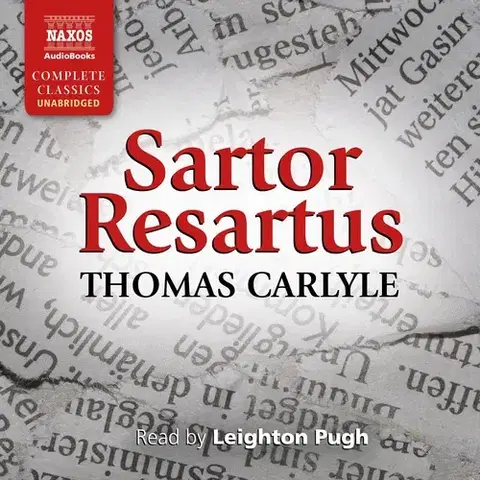 Svetová beletria Naxos Audiobooks Sartor Resartus (EN)