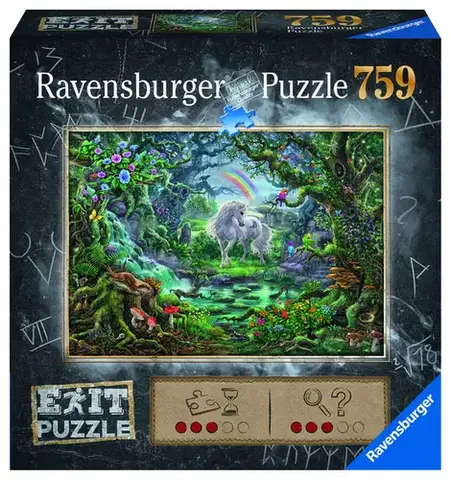 Exit puzzle Ravensburger Exit Puzzle: Jednorožec 759 Ravensburger