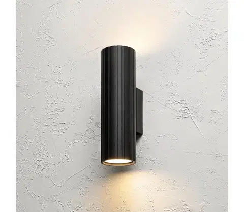 Svietidlá BRILAGI - Nástenné svietidlo CRISPINA 2xGU10/10W/230V 20 cm čierne 8590828132349