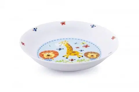 Taniere Kinekus Tanier detský hlboký porcelánový 19 cm dizajn SAFARI