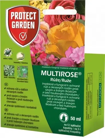 Outdoorové kotlíky Kinekus Prípravok Multirose 50ml/10K na ruže a okrasné rastliny SBM