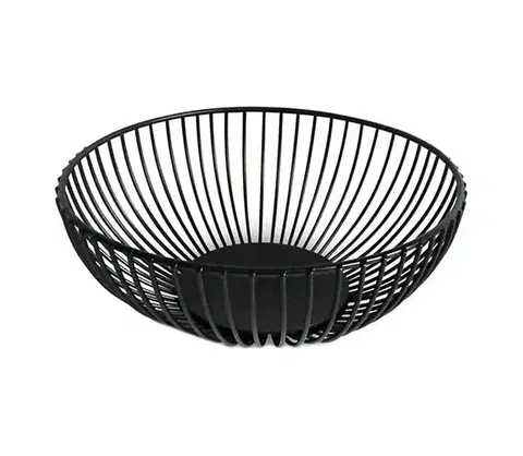 Misky UTC Miska na ovocie KITCHISIMO priemer 18 cm čierna 320305