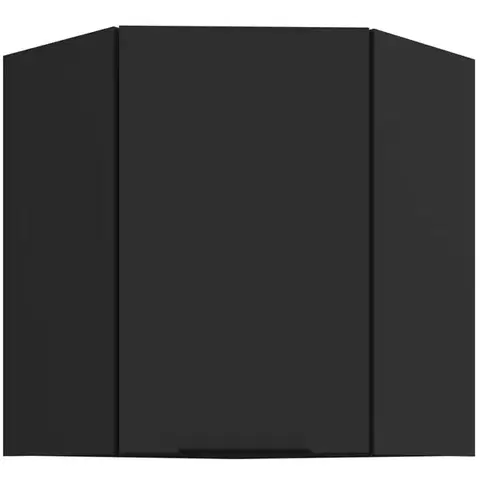 Kuchynské skrinky visiace Kuchynská skrinka Aria-Bl/Bl Anti Fingerprint 60x60 Gn-72 1f (45°)