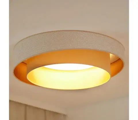 Svietidlá BRILAGI - LED Stropné svietidlo VEGAS SHINE LED/24W/230V pr. 60 cm béžová/krémová 608251