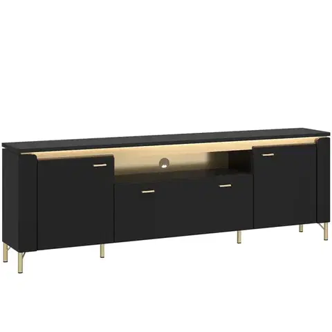 Všetky produkty TV stolík Norica LAZF03 U114 2D1S čierna
