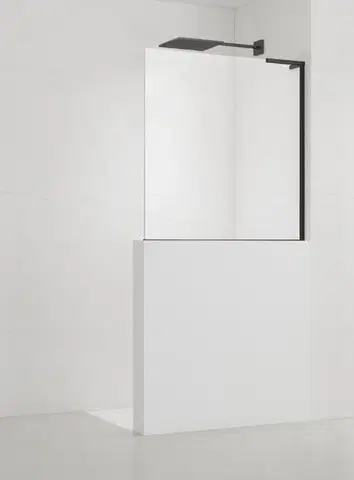 Sprchové dvere Sprchová zástena SAT walk-in 100 cm na zníženú priečku SATBWIS100ZAVPC SATBWIS100ZAVPC