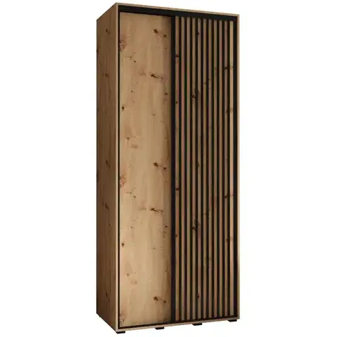 Šatníkové skrine Skriňa Lanko 1-100 (45) artisan