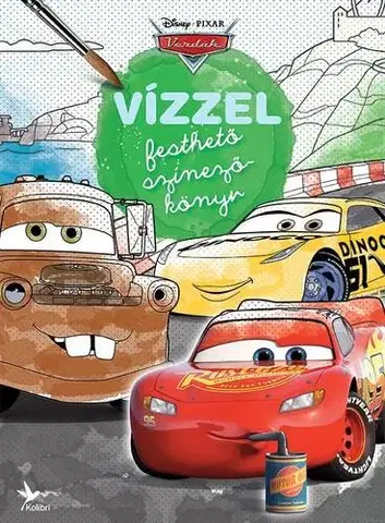 Nalepovačky, vystrihovačky, skladačky Vízzel festhető színezőkönyv: Verdák