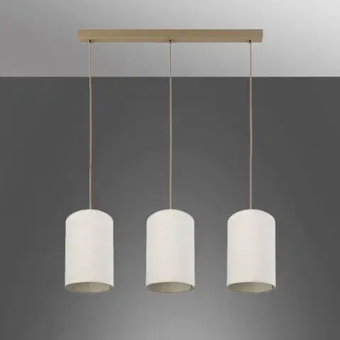 Lampy do obývačky Luster UMMA 11755 SABIA LEN 3XE27