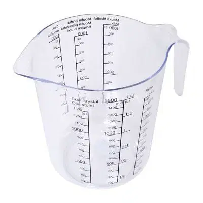 Odmerky Kinekus Odmerka 1.5l plastová, s ciachom