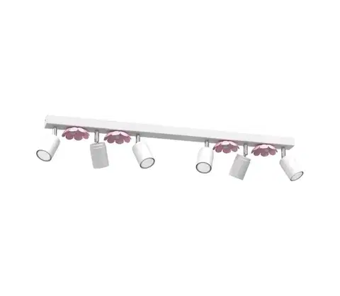 Svietidlá  Bodové svietidlo FLOWER 6xGU10/8W/230V biela 3879