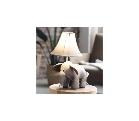 Lampy Happy Lamps - LED Detská stolná lampa BOBBY LED/5,4W/230V slonovina HL10016