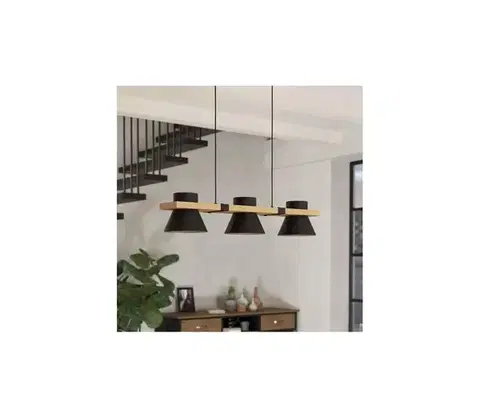 Svietidlá Eglo 43956 - Luster na lanku MACCLES 3xE27/15W/230V 43956