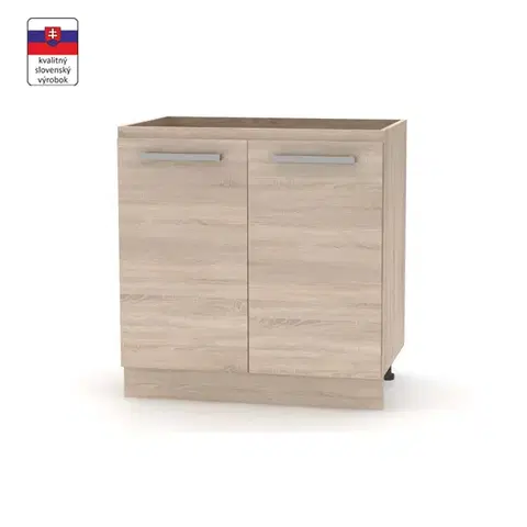 Kuchynské dolné skrinky KONDELA Nova Plus NOPL-060-0S kuchynská skrinka dub sonoma