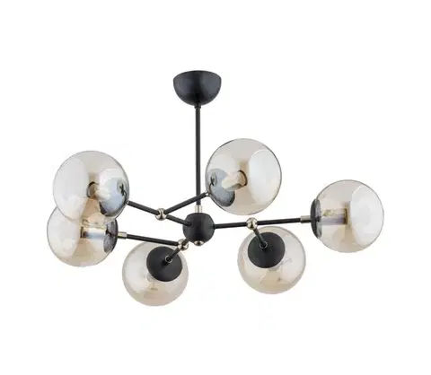Svietidlá  Luster na tyči ITORIS 6xE14/60W/230V 60818
