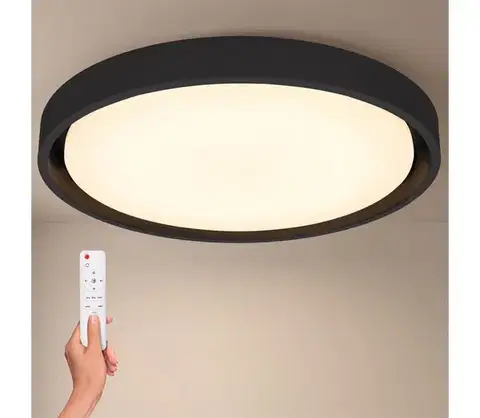 Svietidlá BRILAGI -LED stmievateľné svietidlo MATTEO LED/60W/230V 3000-6500K pr. 51,5 cm čierna+DO WO800-OEM29-50