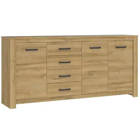 Komody do spálne Komoda 3D4S Havanna HVNK341-D67