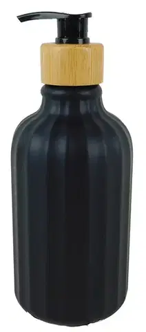 Dávkovače mydla MAKRO - Dávkovač tekutého mydla 21cm, čierny, umelá hmota
