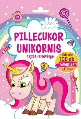Pre deti a mládež - ostatné Pillecukor unikornis - Rajzos feladványai
