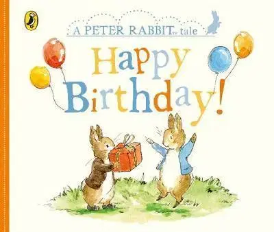 Leporelá, krabičky, puzzle knihy Peter Rabbit Tales - Happy Birthday - Beatrix Potter