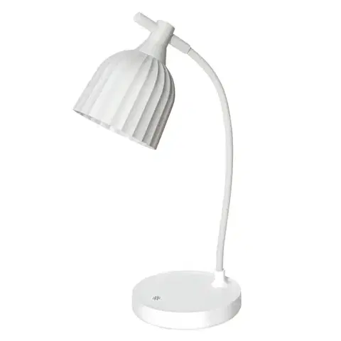 Lampy do obývačky Stolová lampa LED DANZI 66354 biela LB1