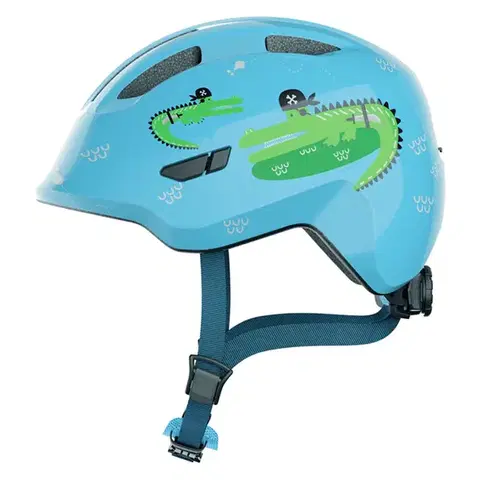 Helmy a prilby na in-line Abus Smiley 3.0 Blue Croco - M (50-55)