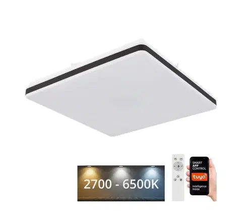 Svietidlá Globo 48025OBSH - LED Stmievateľné stropné svietidlo ULLY LED/24W/230V Tuya + DO 48025OBSH