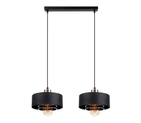 Svietidlá  Luster na lanku VEST 2xE27/60W/230V 0396