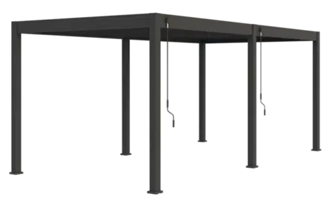 Bioklimatické pergoly Bioklimatická pergola INTRO NEO 5,3x3 m voľne stojaca Rojaplast