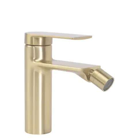 Kúpeľňové batérie REA - Bidetová batéria STORM Brush Gold REA-B7961