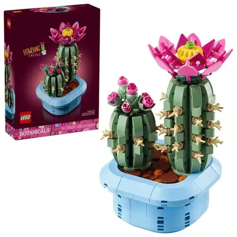 Stavebnice LEGO® Botanicals - Kvitnúci kaktus
